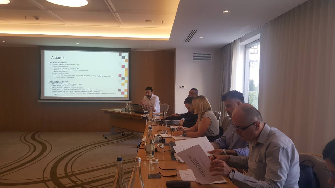 Working Group for Developing Regional Standards for Roma Responsible Budgeting in Bucharest on 03 July 2018 (Photo: RCC/Rada Krstanovic)