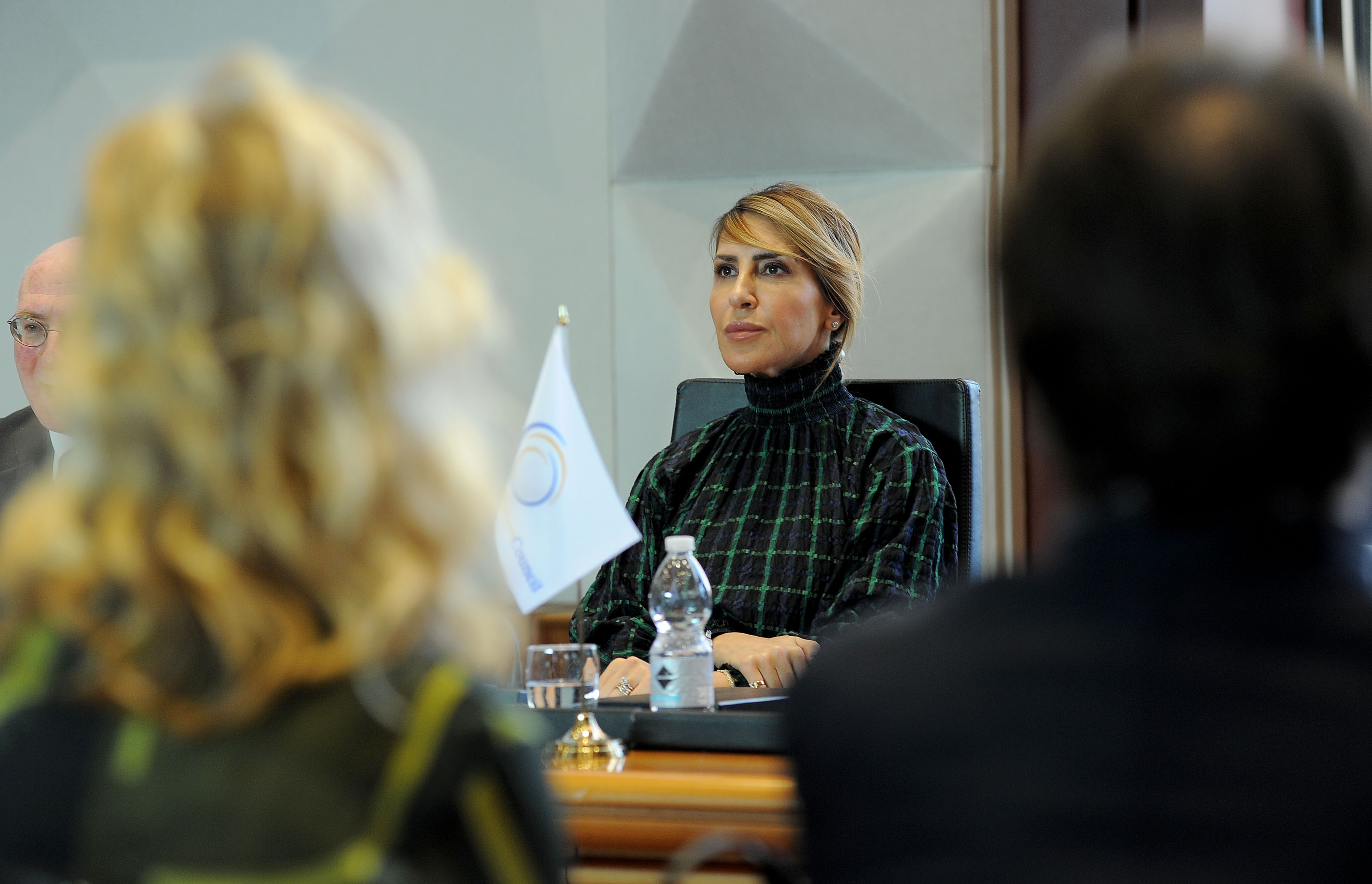 RCC Secretary General Majlinda Bregu at the opening of the 7th Annual Jumbo Security Conference on 17 November in Rome (Photo: RCC/Mario Sayadi)