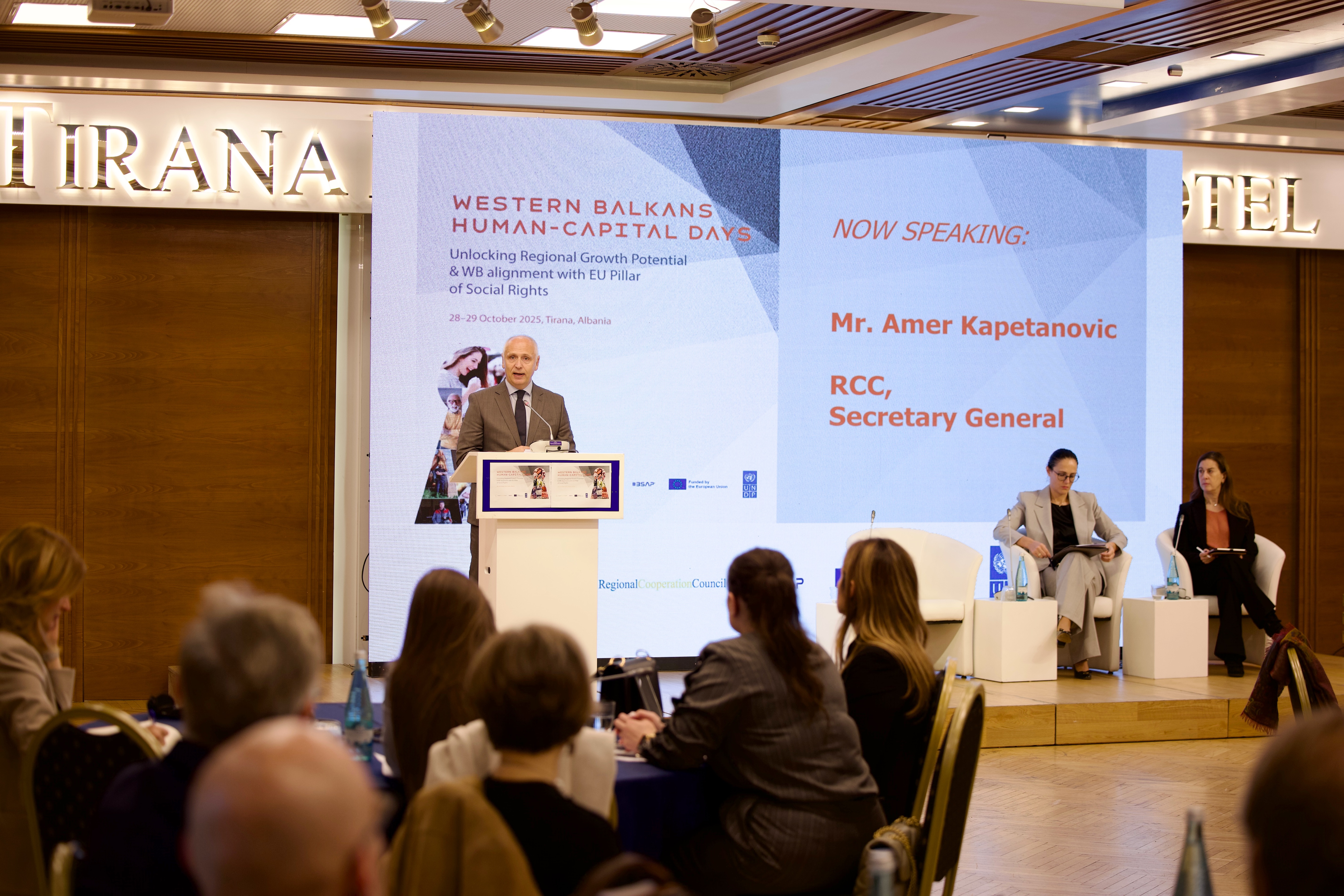 The Western Balkans Human Capital Days 2025 taking place in Tirana on 28-29 October 2025 (Photo: Henri Koci)