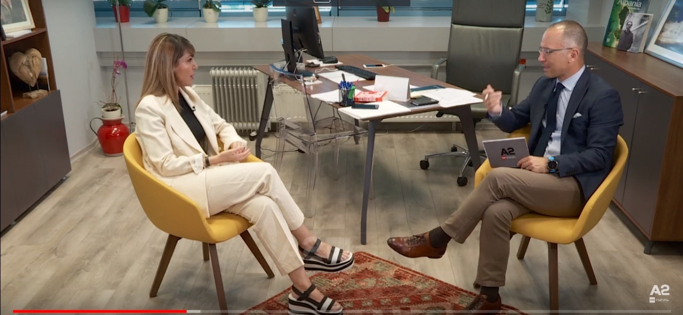 Interview: Majlinda Bregu, Secretary General of the RCC to A2 CNN channel