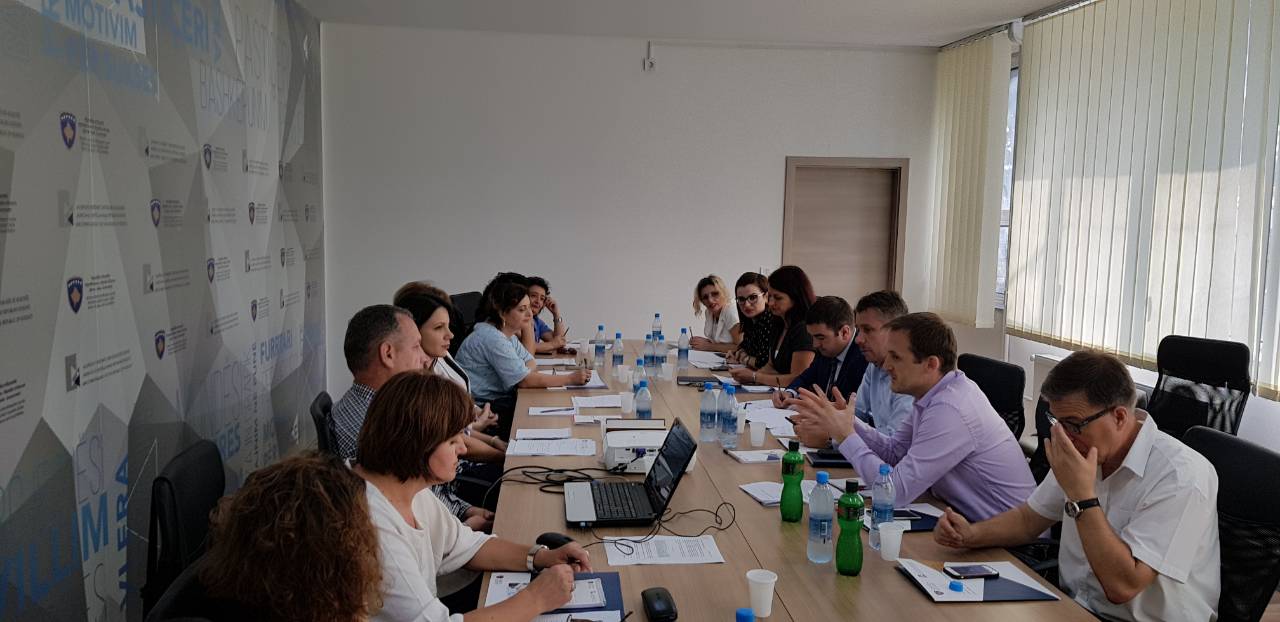 Study visit organised by RCC’s ESAP: Albanian Public Employment Service visiting their colleagues in Prishtina (Photo: courtesy of Employment Agency in Prishtina)