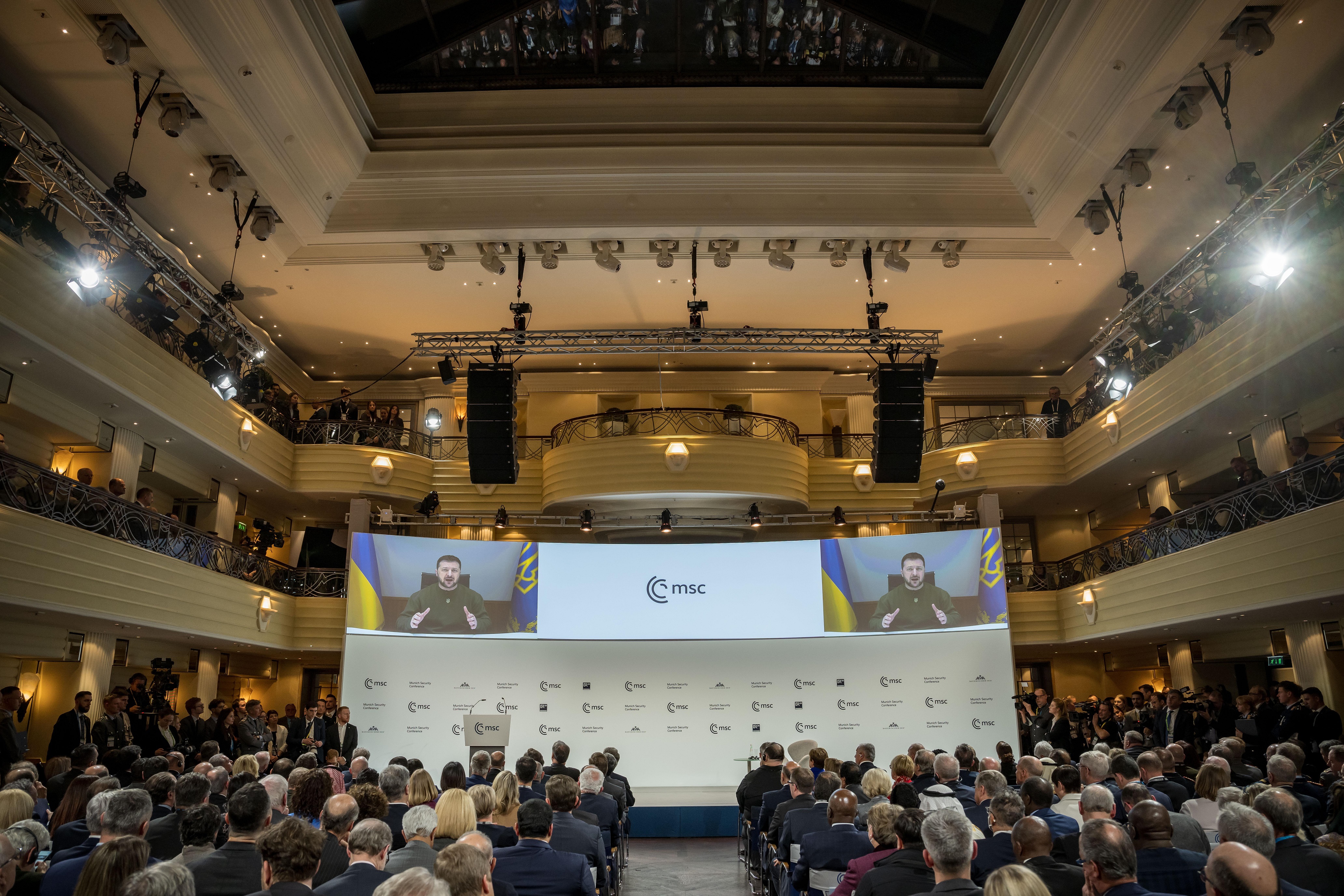 Munich Security Conference taking place 17-19 February 2023 to discuss topics of global security and defence (Photo: MSC)