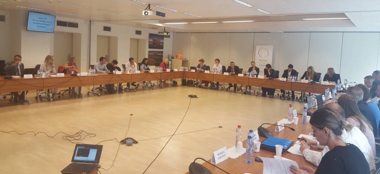 3rd meeting of the Joint Working Group on Recognition of Academic Qualifications (WG RAQ), Brussels, 14 June 2018 (Photo: RCC/Nedima Hadziibrisevic)
