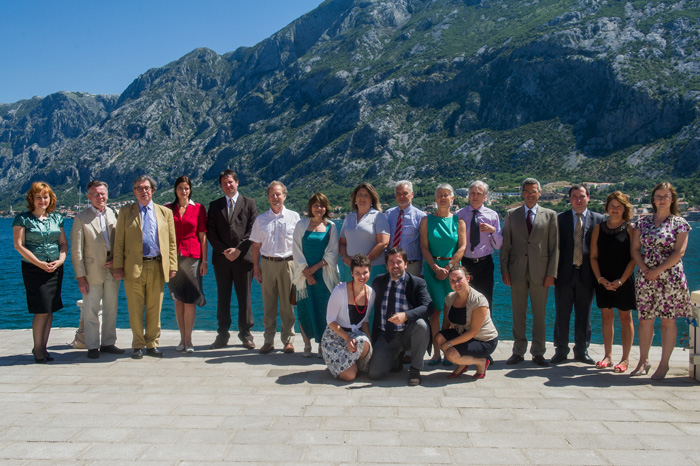 Participants of the third meeting of the Regional Cooperation Council Task Force on Culture and Society, held in Prcanj, Montenegro, on 27-28 June 212. (Photo: Courtesy of RCC’s Task Force on Culture and Society)