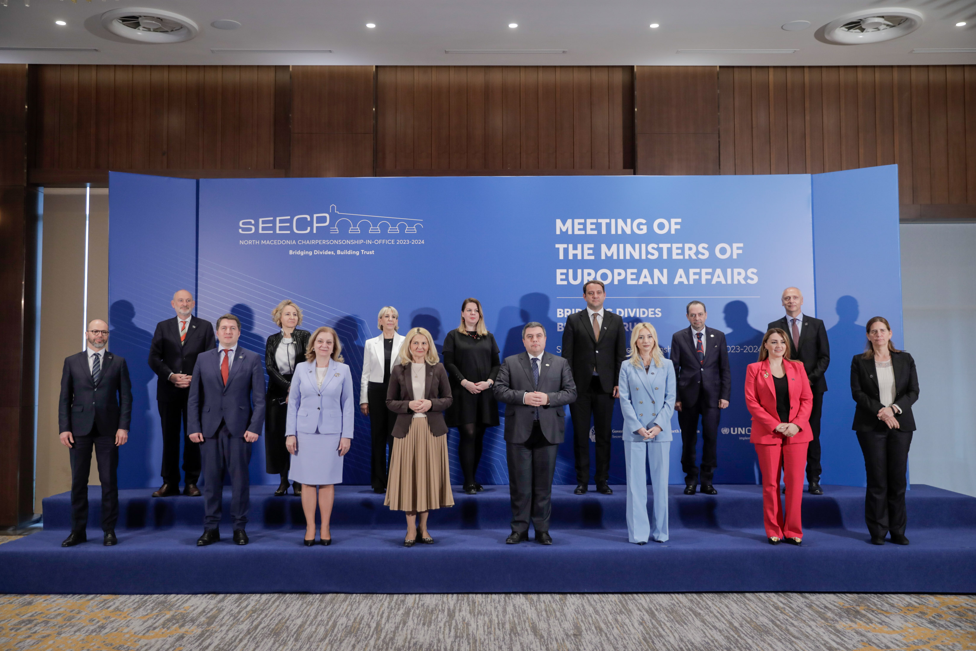Meeting of SEECP Ministers of European Affairs held in Skopje on 27 March 2024 (Photo: RCC/Ognen Acevski)