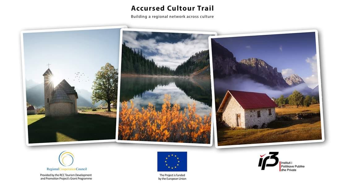 Newly developed Accursed Cultour provides cultural componet  to Via Dinarica trail running through the Accursed Mountians. (Photo: Institute for Public and Private Policies) 