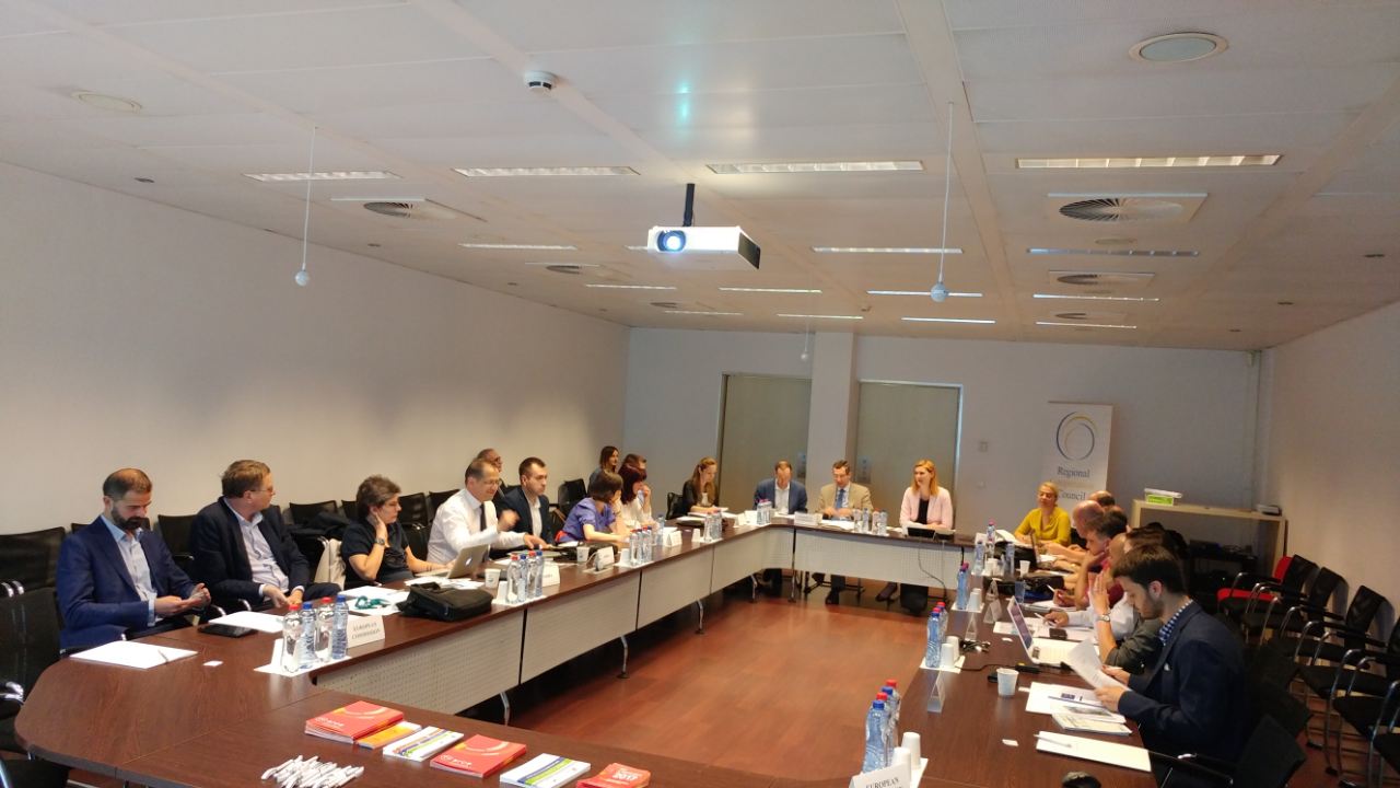 RCC's Working Group on Open Science meets on 6 July 2017 in Brussels. (Photo: RCC/Elvira Ademovic) 