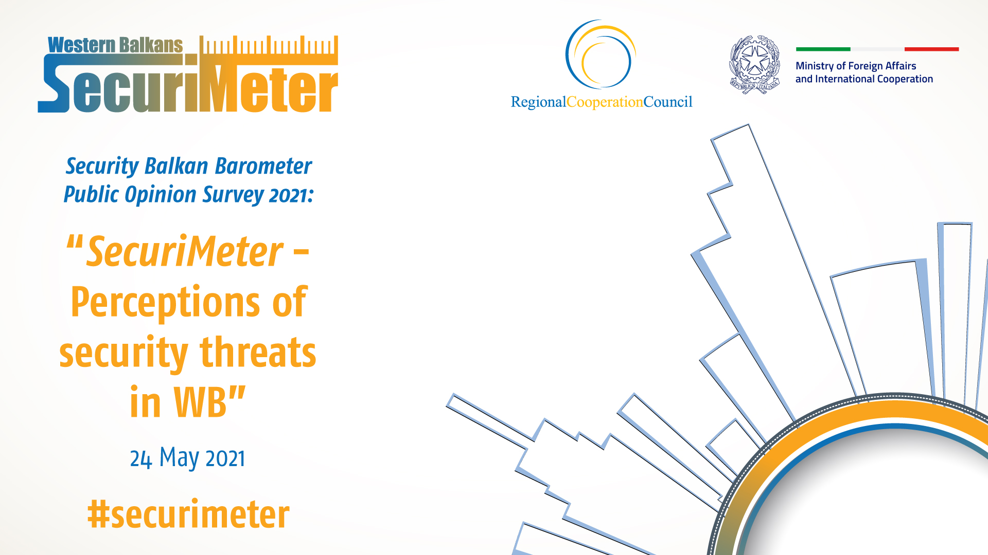 RCC to present Western Balkans SecuriMeter - the first-ever regional Public Opinion Survey on Security