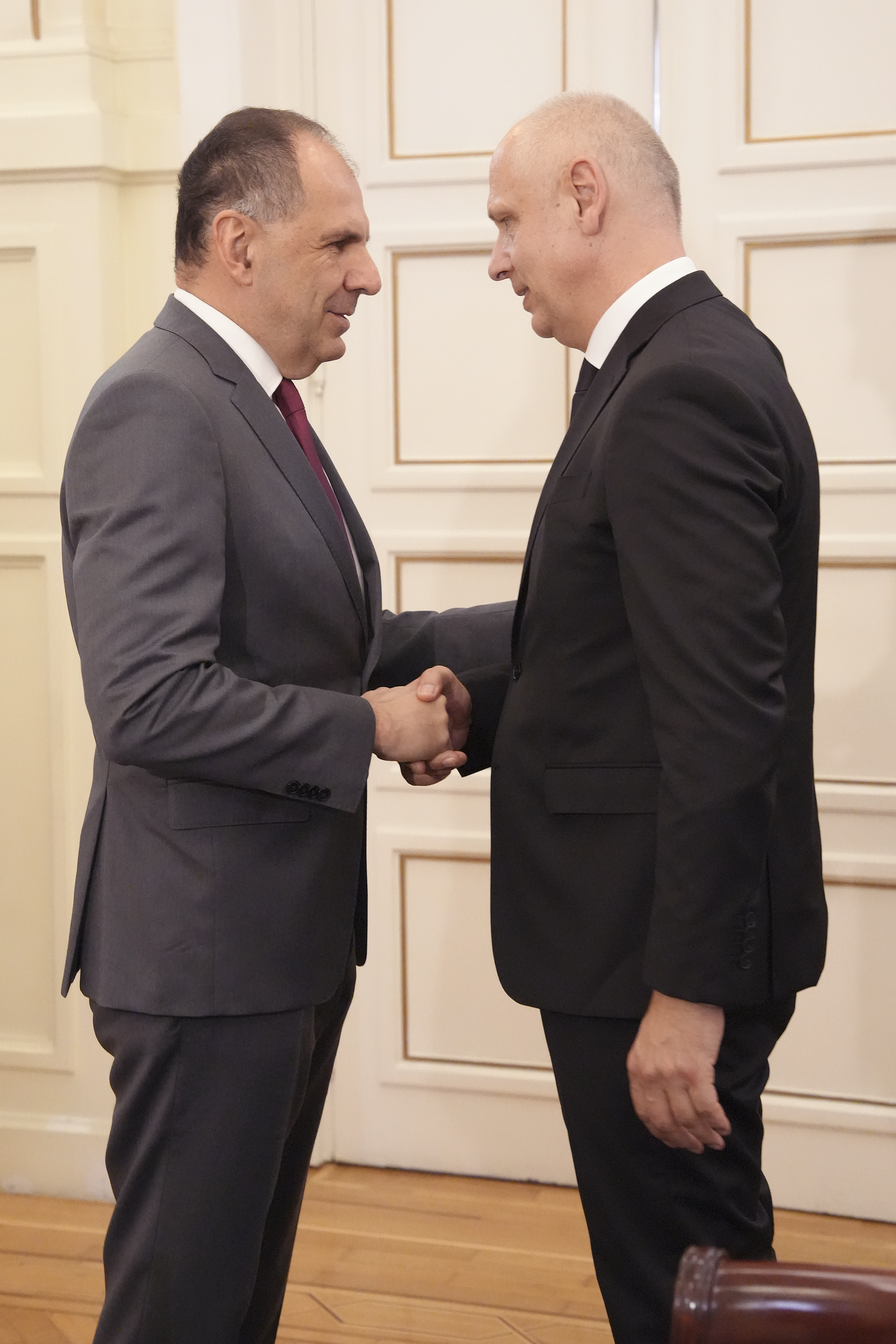 RCC Secretary General Amer Kapetanovic met with Giorgos Gerapetritis, Minister of Foreign Affairs of Greece, in Athens on 13 June 2025 (Photo: RCC/Haris Akriviadis)