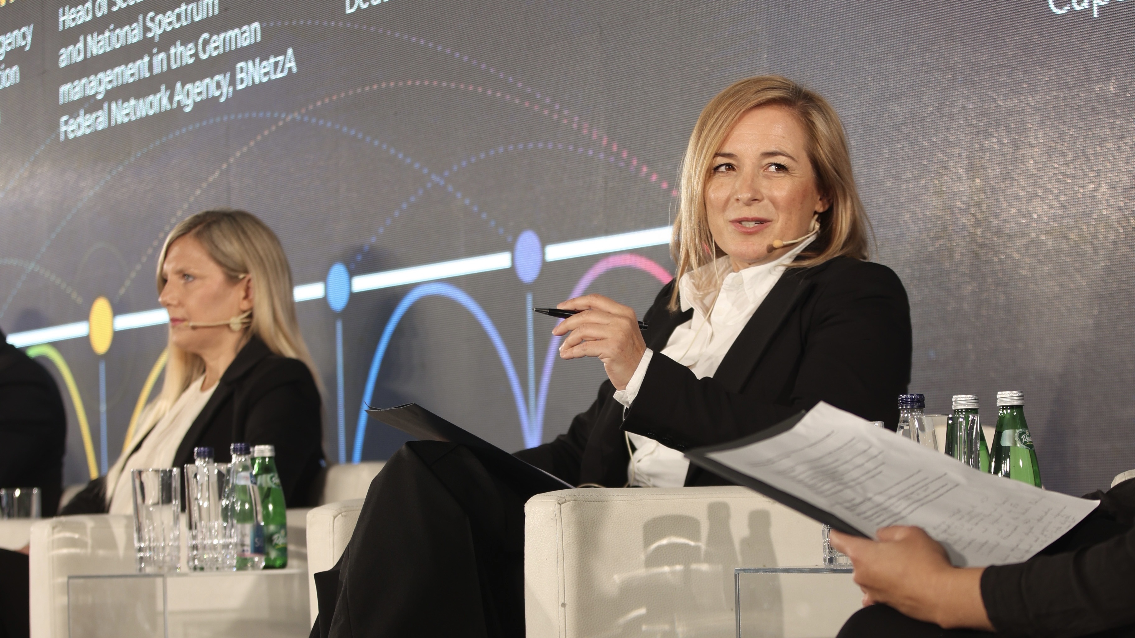 Milena Jocić Tanasković, RCC Expert on Digital Connectivity, at the panel “Connectivity as an Enabler of the Western Balkans’ Digital Transformation” at Western Balkans Digital Summit on 14 October 2026 in Herceg Novi (Photo: Ministry of Public Administration of Montenegro)