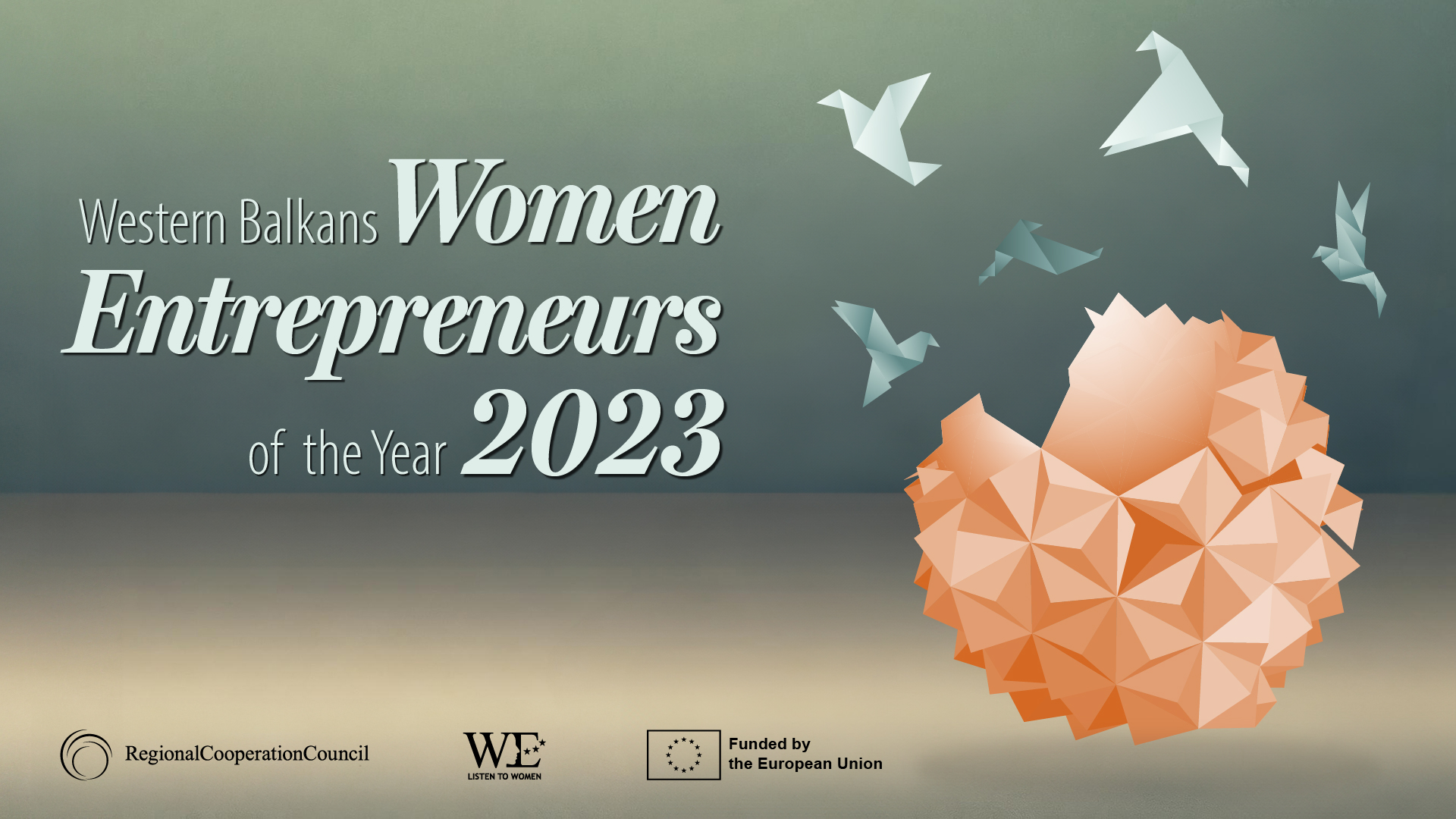 Western Balkans Women Entrepreneurs of the Year 2023 (Design: RCC/Samir Dedic)