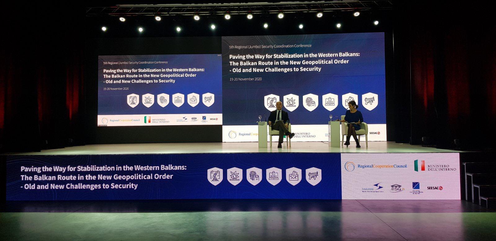 The Fifth Regional (Jumbo) Security Coordination Conference took place in online format on 19-20 November 2020