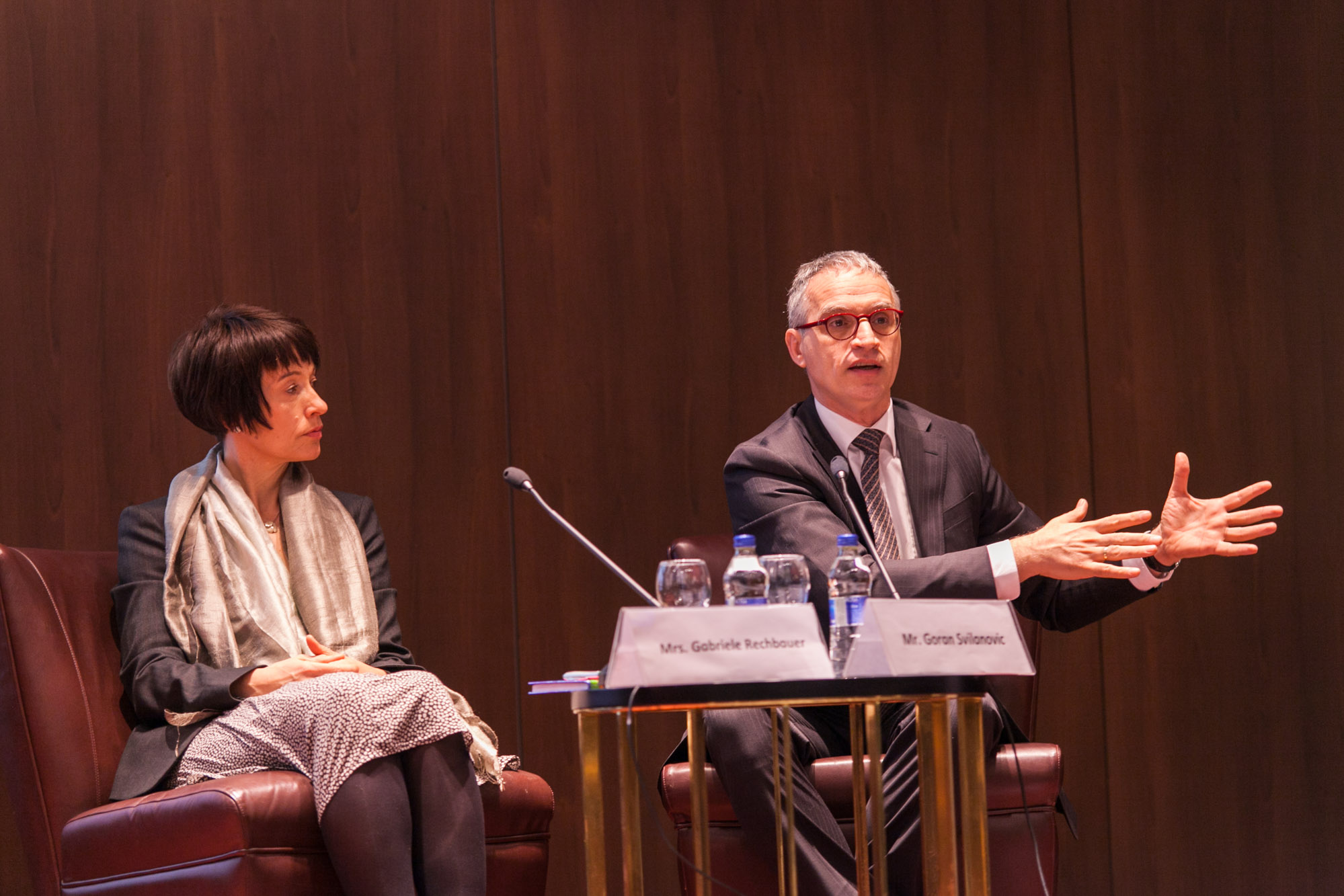 RCC Secretary General, Goran Svilanovic (first right), at the RCC-co-organized conference launching a three year project „Open Regional Funds for South-East Europe – Biodiversity“, on 4 February 2016 in Belgrade, Serbia. (Photo: Ivan Zupanc/ORF BD)