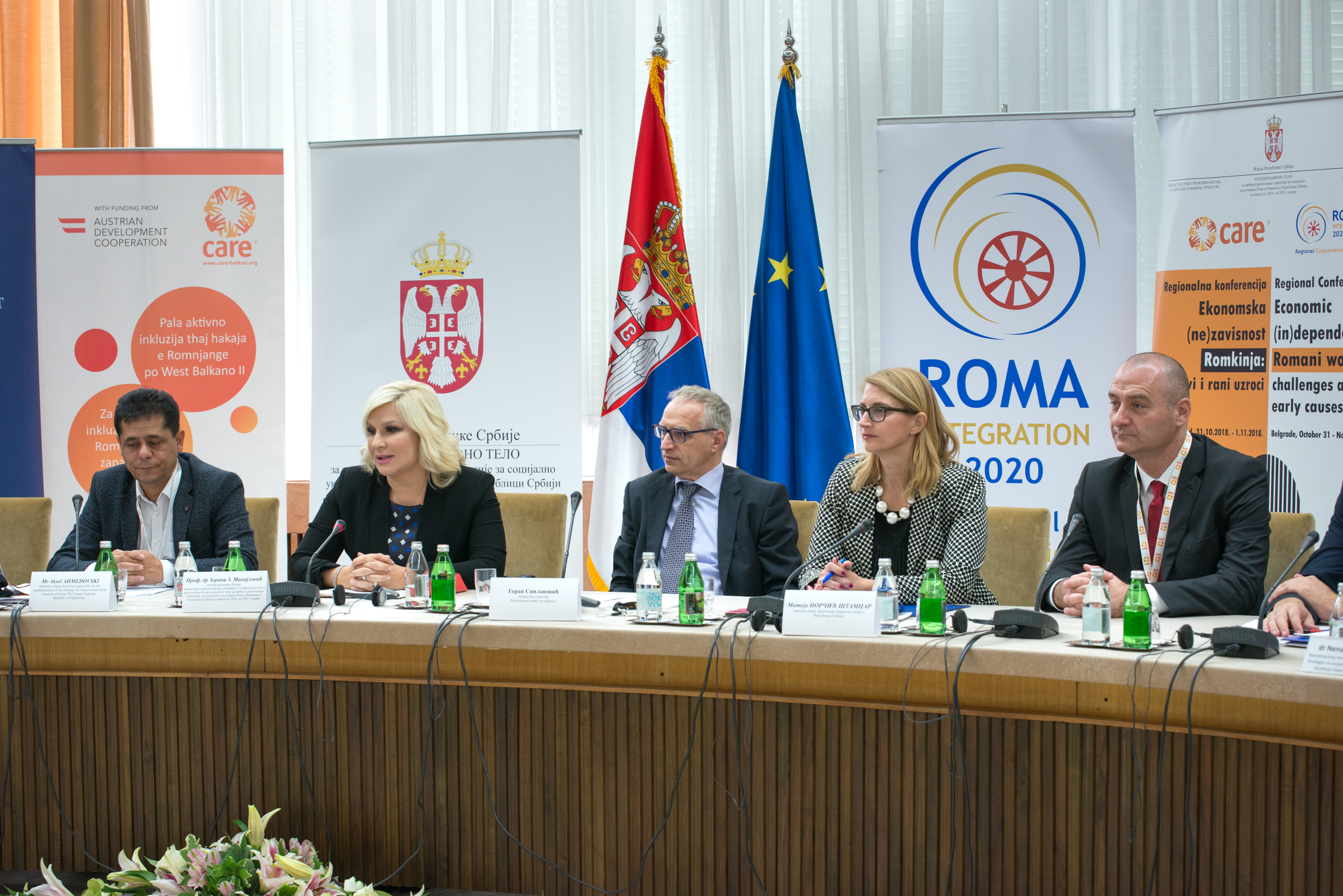 Opening of the regional conference on economic situation of Romani women in the European Union enlargement region, in Belgrade on 31 October 2018 (Photo: RCC/Nemanja Brankovic)