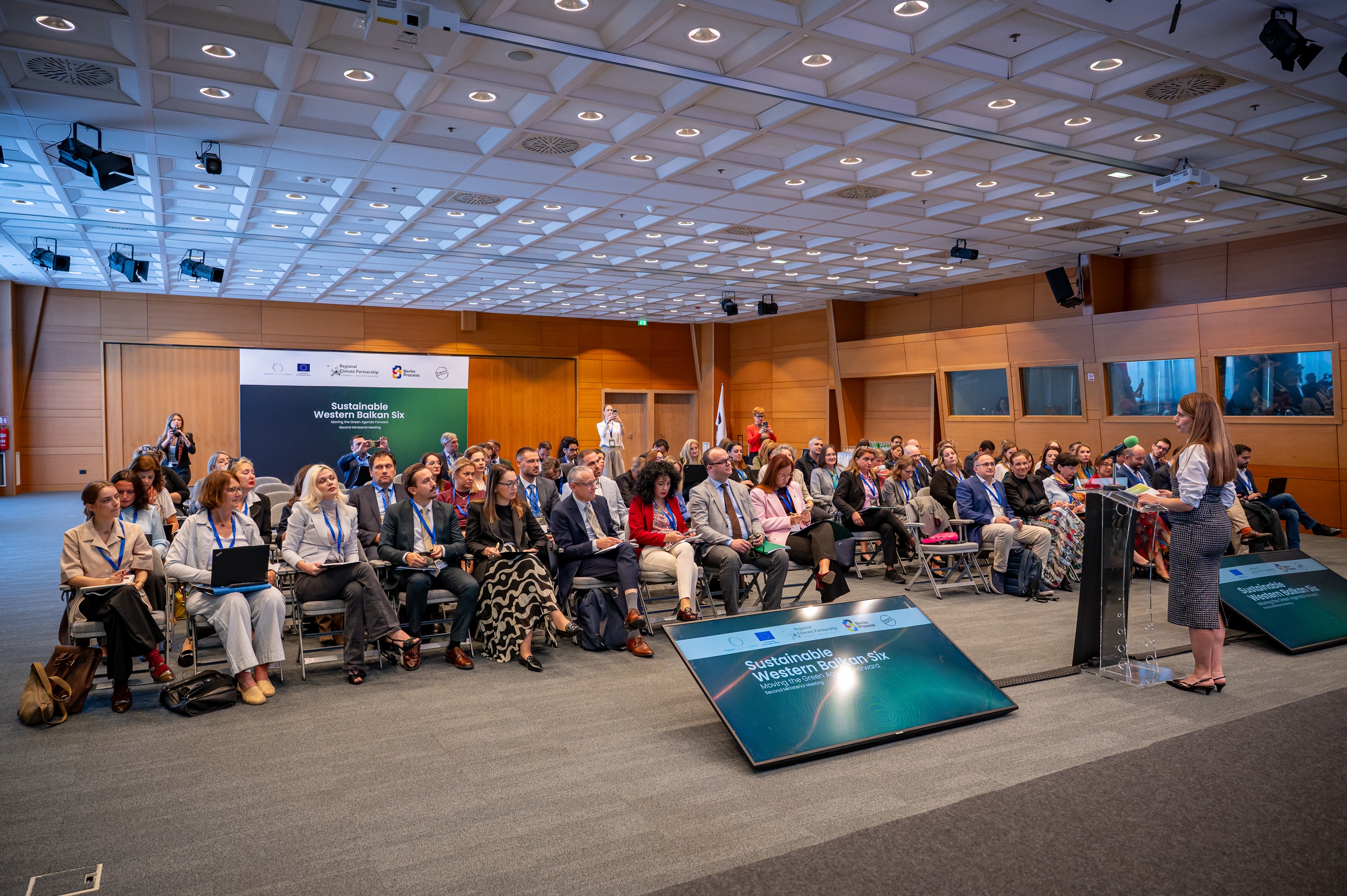 The Donor Coordination Meeting on the Green Agenda for the Western Balkans (GAWB) opened in Dubrovnik on 15 October 2025 (Photo: RCC/Srdjan Kurajica)