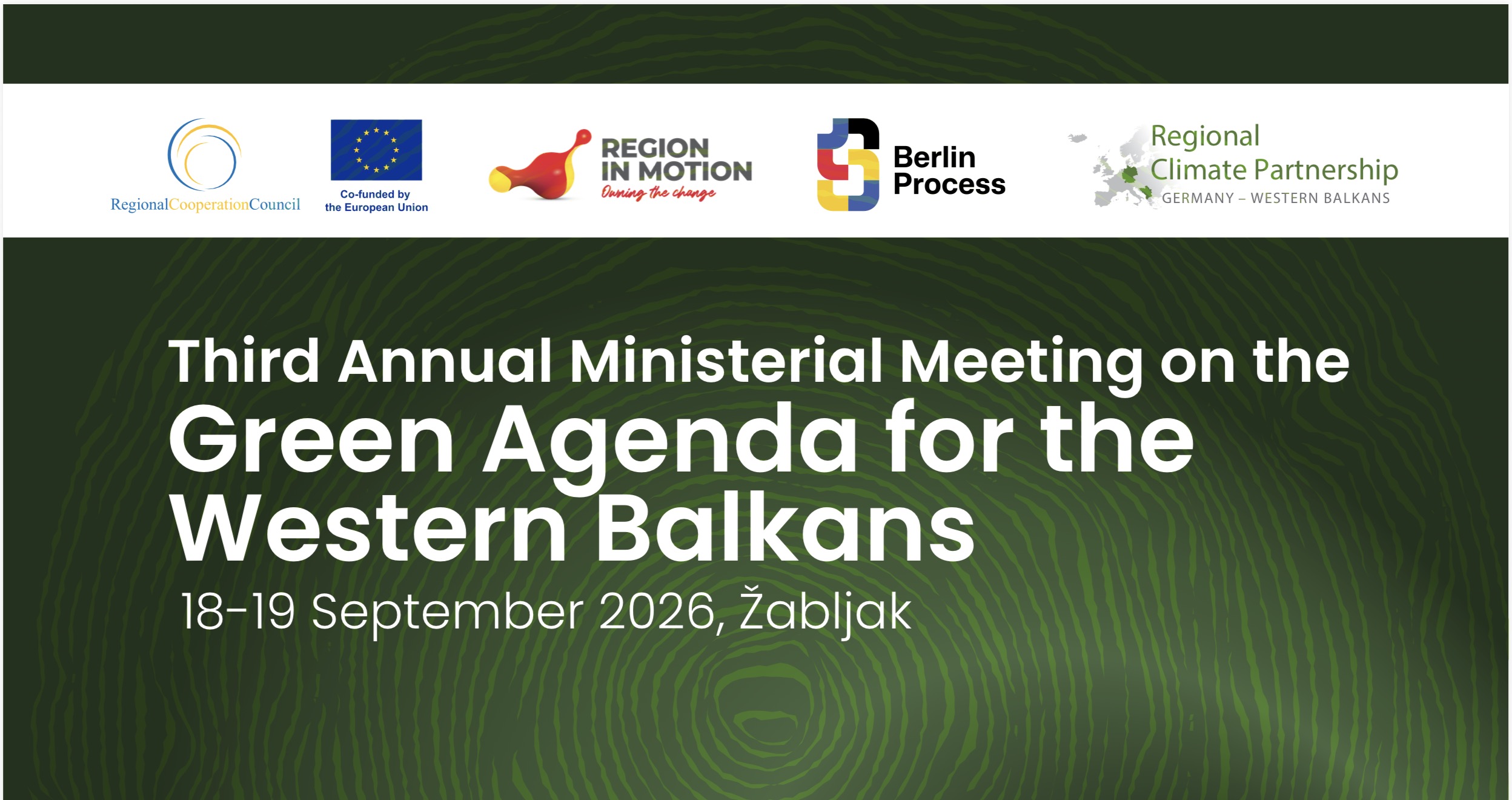 Third Ministerial Meeting on the Green Agenda for the Western Balkans