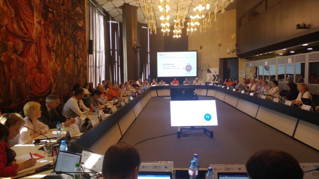 RCC’s ESAP and Western Balkans’ Public Employment Services present their joint work at Annual Meeting of the EU PES Network in Sofia, 8 June 2018 (Photo: RCC/Vanja Ivosevic)