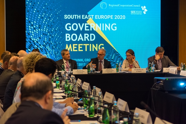 RCC’s SEE2020 Strategy Governing Board meeting in Dubrovnik, 28 June 2017 (Photo: RCC/Srdjan Kurajica & Klaudio Pozniak)