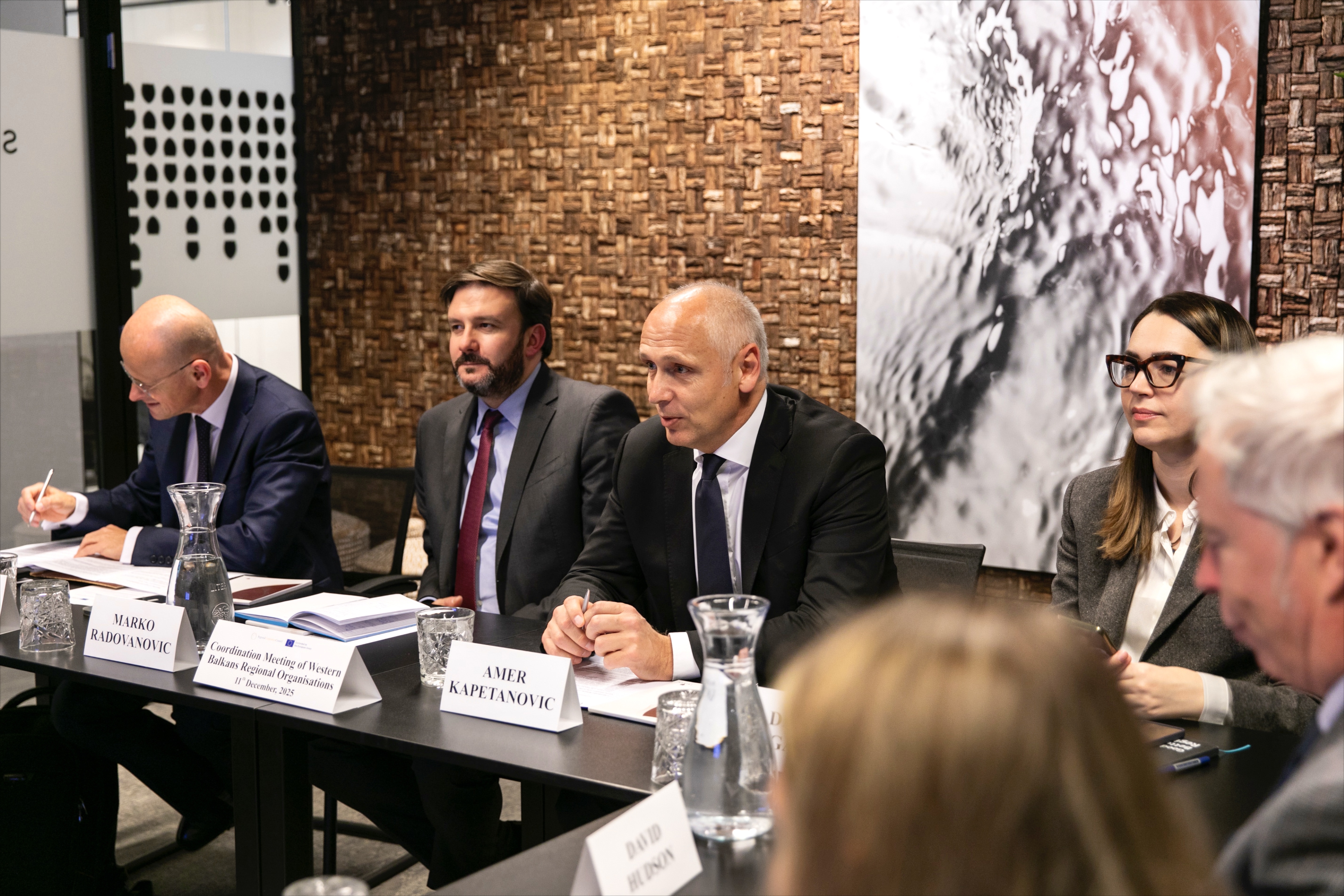 Opening of the the Coordination Meeting of Western Balkans Regional Organisations in Brussels on 11 December 2025 (Photo: RCC/Laure Geerts)