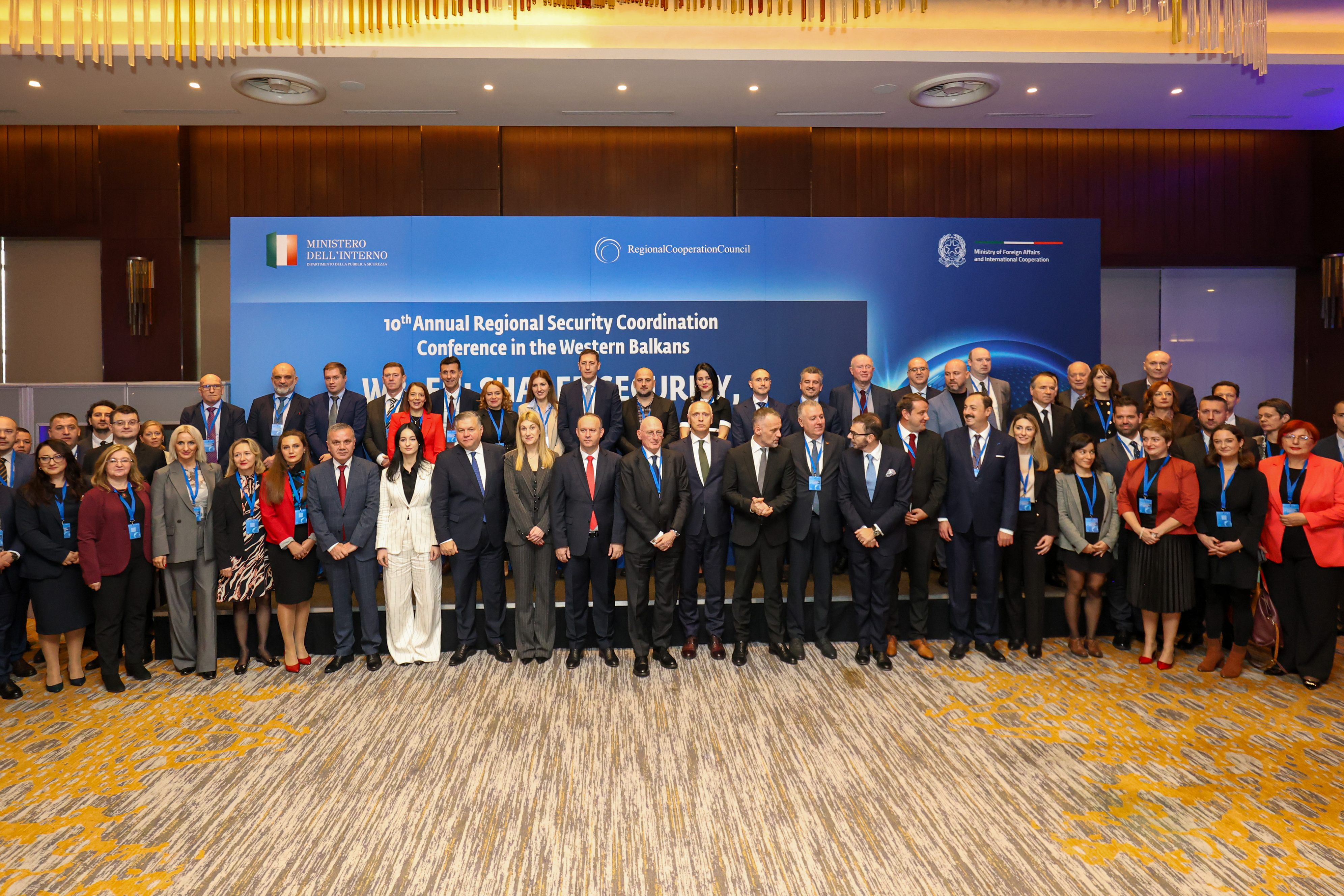 10th Annual Regional Security Coordination Conference in Skopje on 11 November 2025 (Photo: RCC/Ognen Acevski)