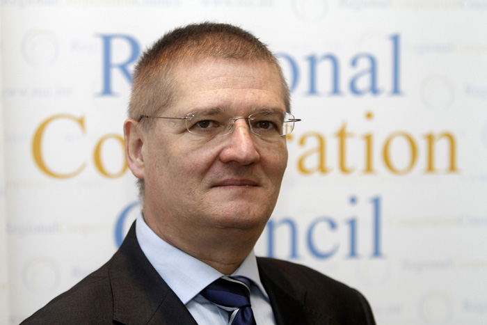 Virgil Constantin Ivan Cucu is Head of Justice and Home Affairs Unit. (Photo RCC/Dado Ruvic)