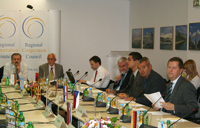 Meeting of the RCC Board, held in Sarajevo, BiH, on 15 September 2011. (Photo RCC/Selma Ahatovic-Lihic)