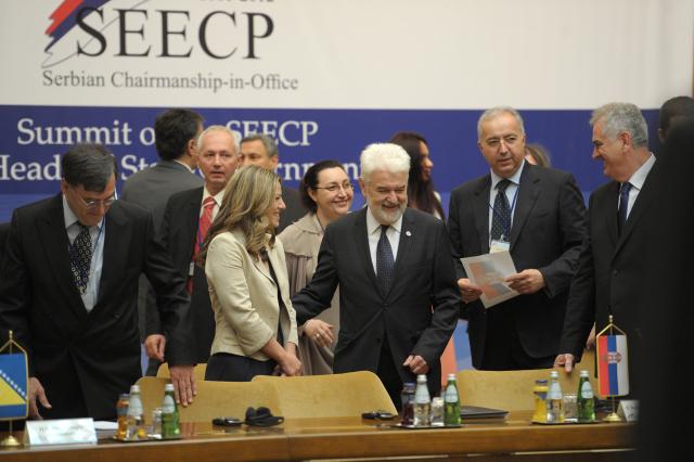 Heads of State and Government of the South-East European Cooperation Process met in Belgrade, Serbia, on 15 June 2012. (Photo: Tanjug)