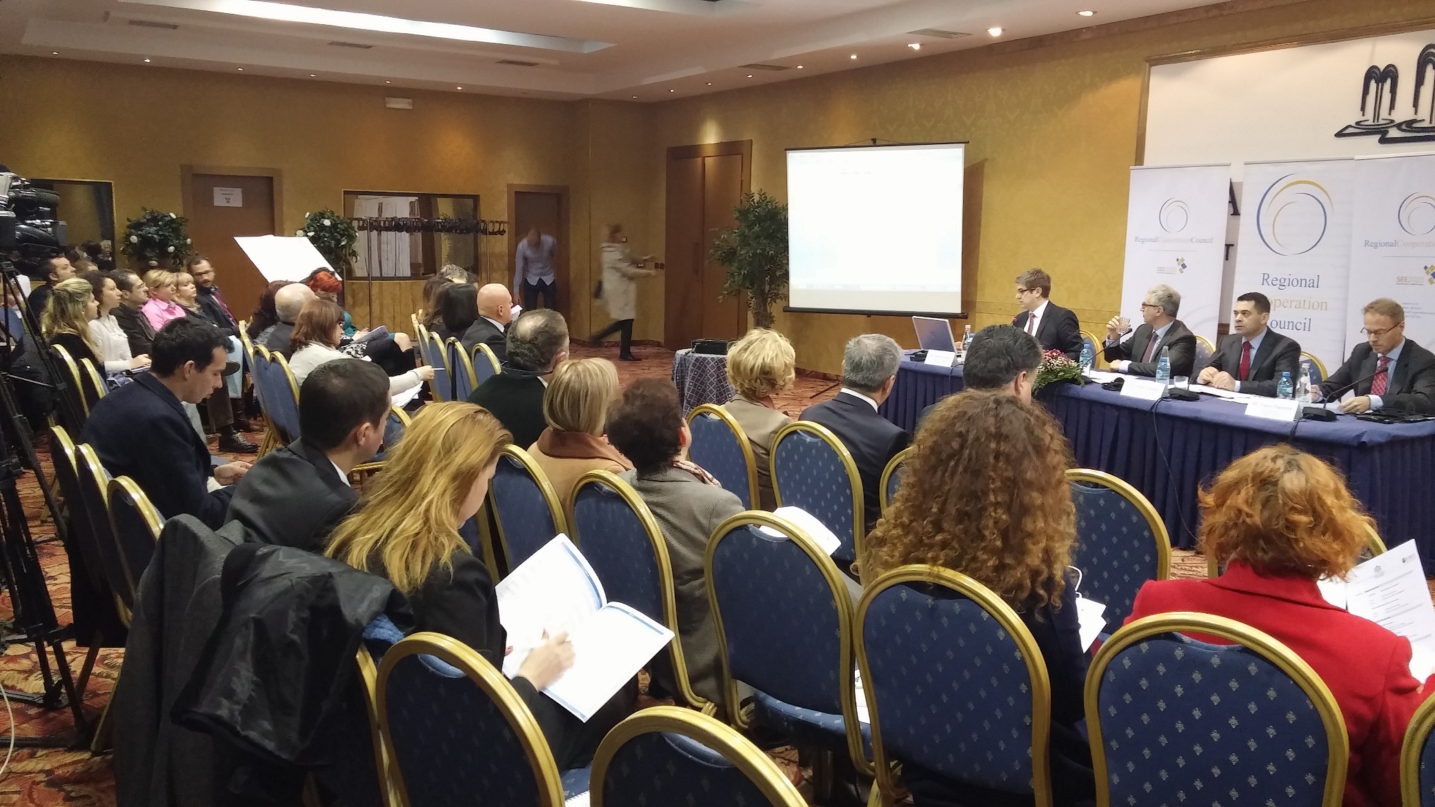 Conference dedicated to the monitoring and implementation of RCC’s SEE 2020 strategy, held in Tirana, Albania, on 9 February 2015. (Photo RCC/Selma Ahatovic-Lihic)
