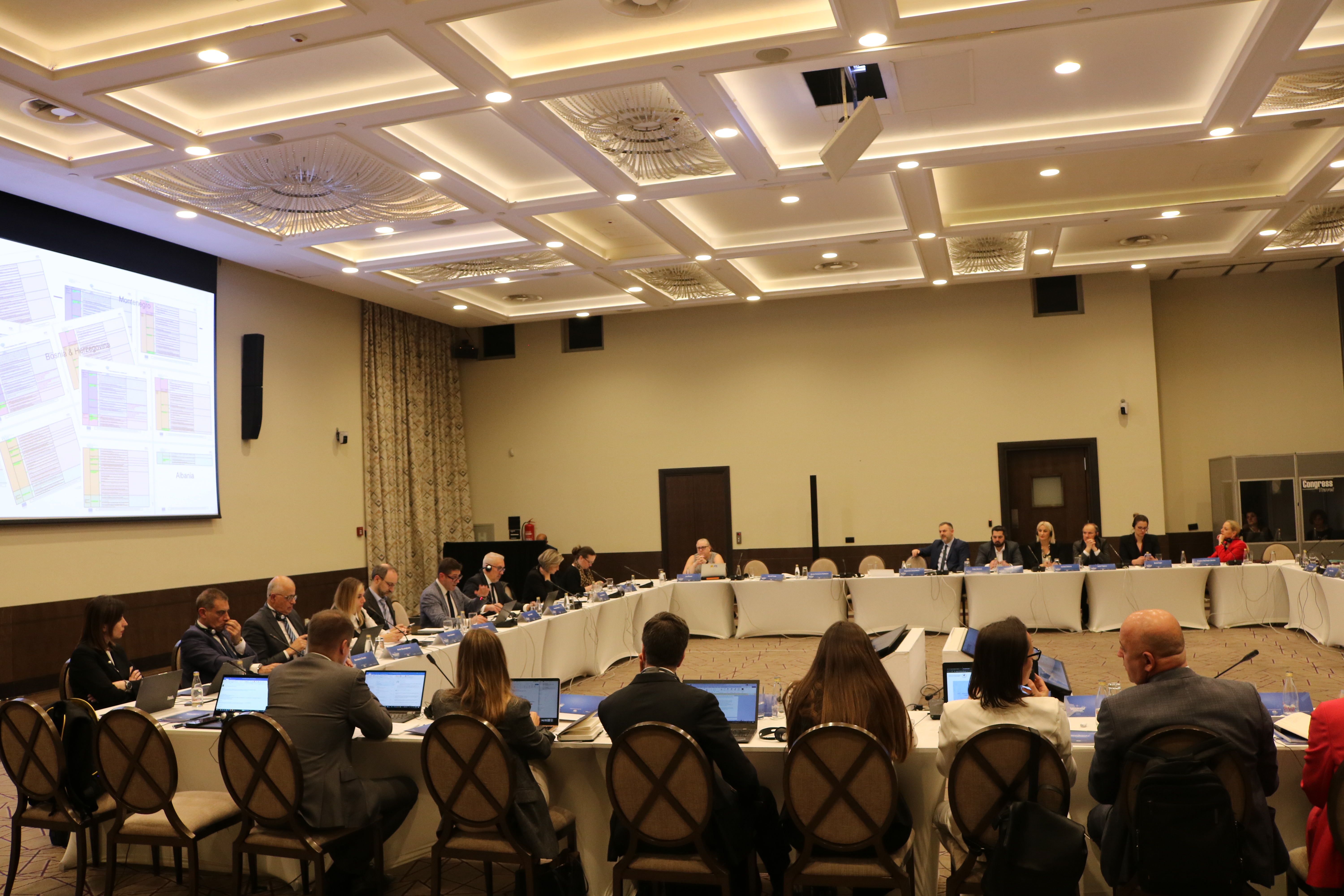 17th meeting of the Regional Network of National Counter-Terrorism and Preventing and Countering Violent Extremism Coordinators (RNNC) on 10–11 April 2025 in Podgorica (Photo: RCC)
