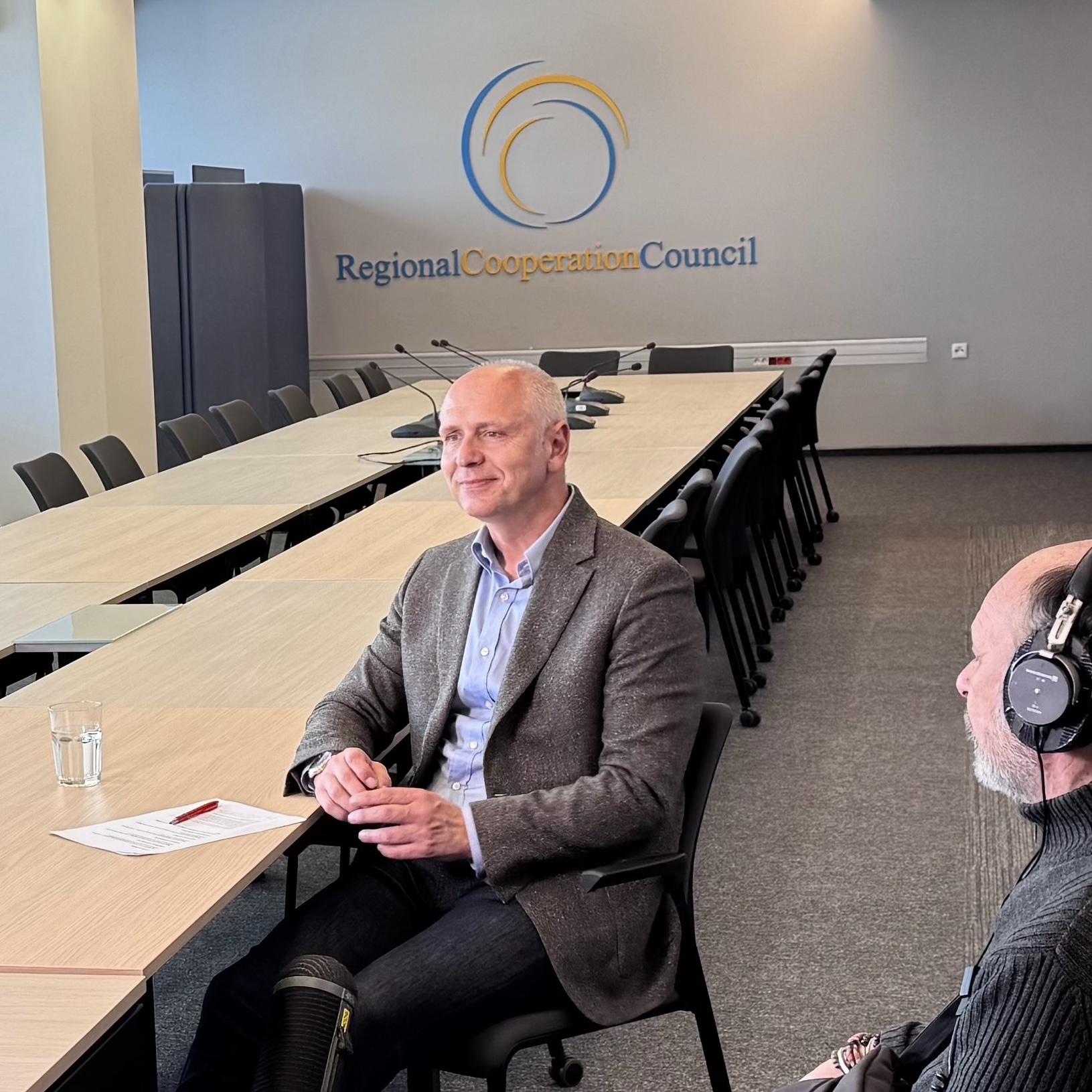 RCC Secretary General for RTV Slovenia