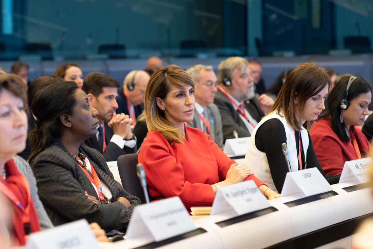 RCC Secretary General Majlinda Bregu attended International Donors’ Conference “Together for Albania” in Brussels on 17 February 2020 (Photo: RCC/Jerome Hubert)
