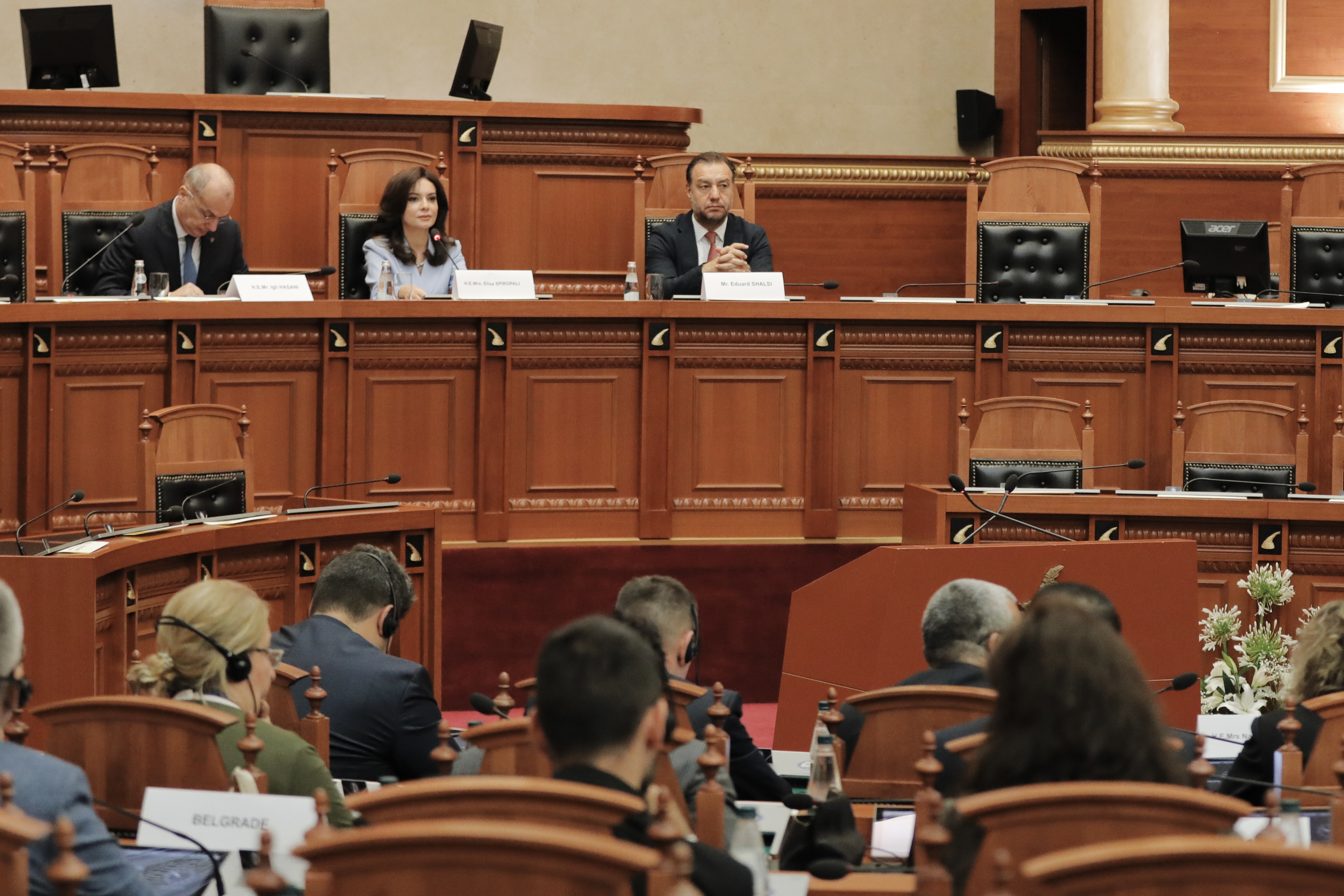 XII Plenary Session of the Parliamentary Assembly of the South-East European Cooperation Process (SEECP PA) was held in Tirana on 10 June 2025 (Photo: Courtesy of Parliament of Albania)