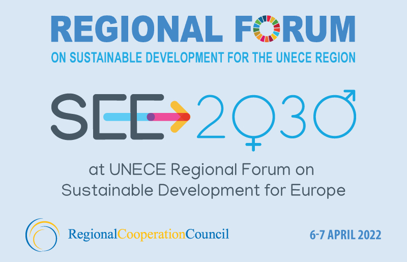 RCC’s SEE2030 at UNECE Regional Forum on Sustainable Development for Europe