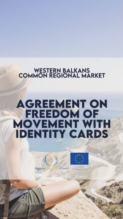 Agreement on freedom of movement with ID cards