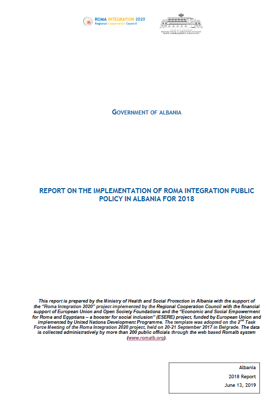 Albania Annual Report for 2018