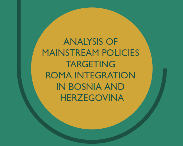 Analysis of mainstream policies targeting Roma integration in Bosnia and Herzegovina