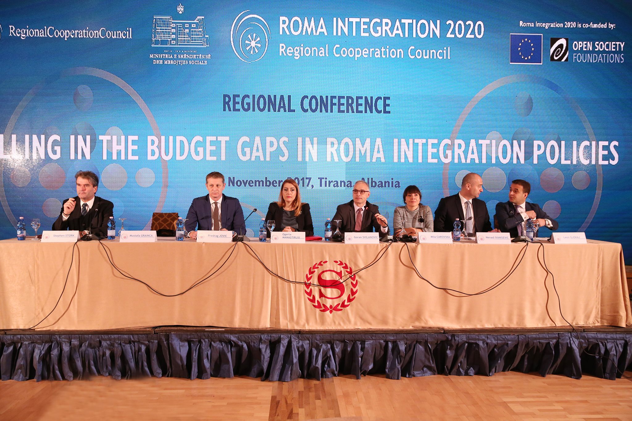 Regional Conference on Filling in the Budget Gaps in Roma Integration Policies, Tirana, Albania, 10 November 2017 (Photo: RCC)