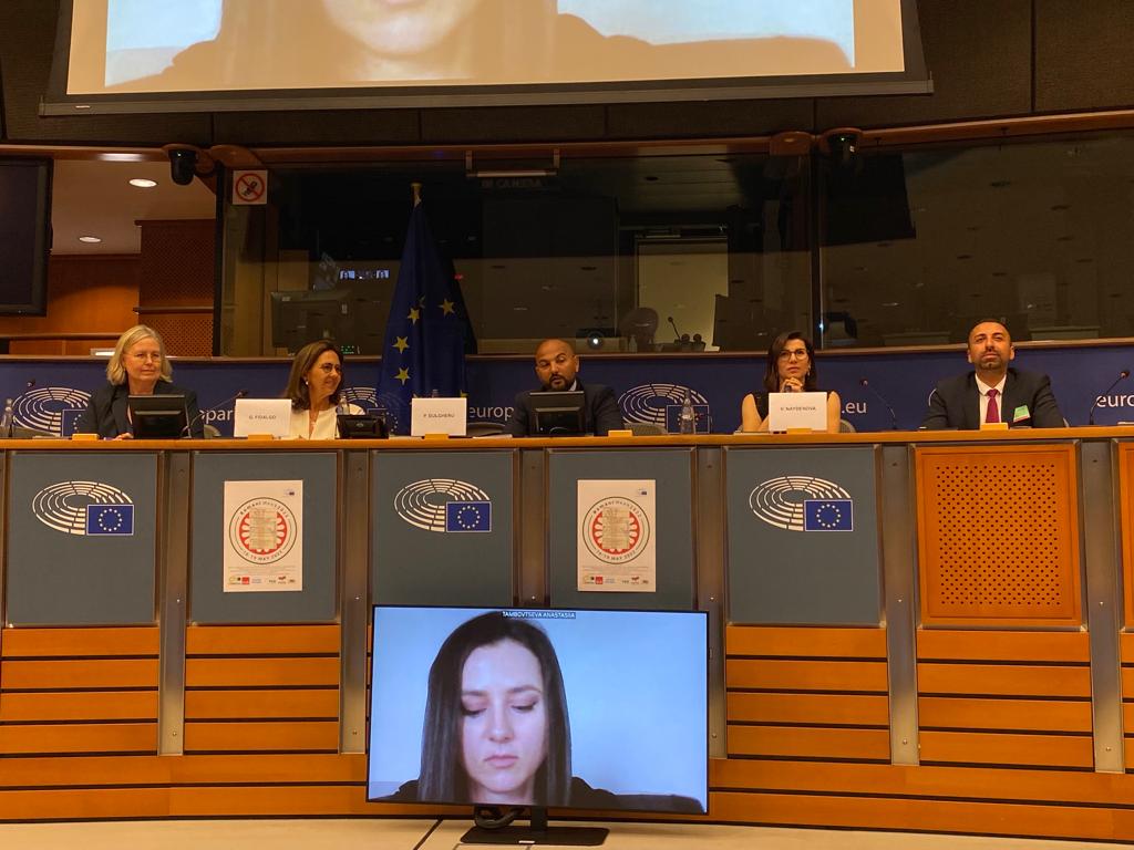 The panel discussion: Digital and Green agendas, challenges and opportunities for the Roma community (Photo: RCC/Roma Integration)