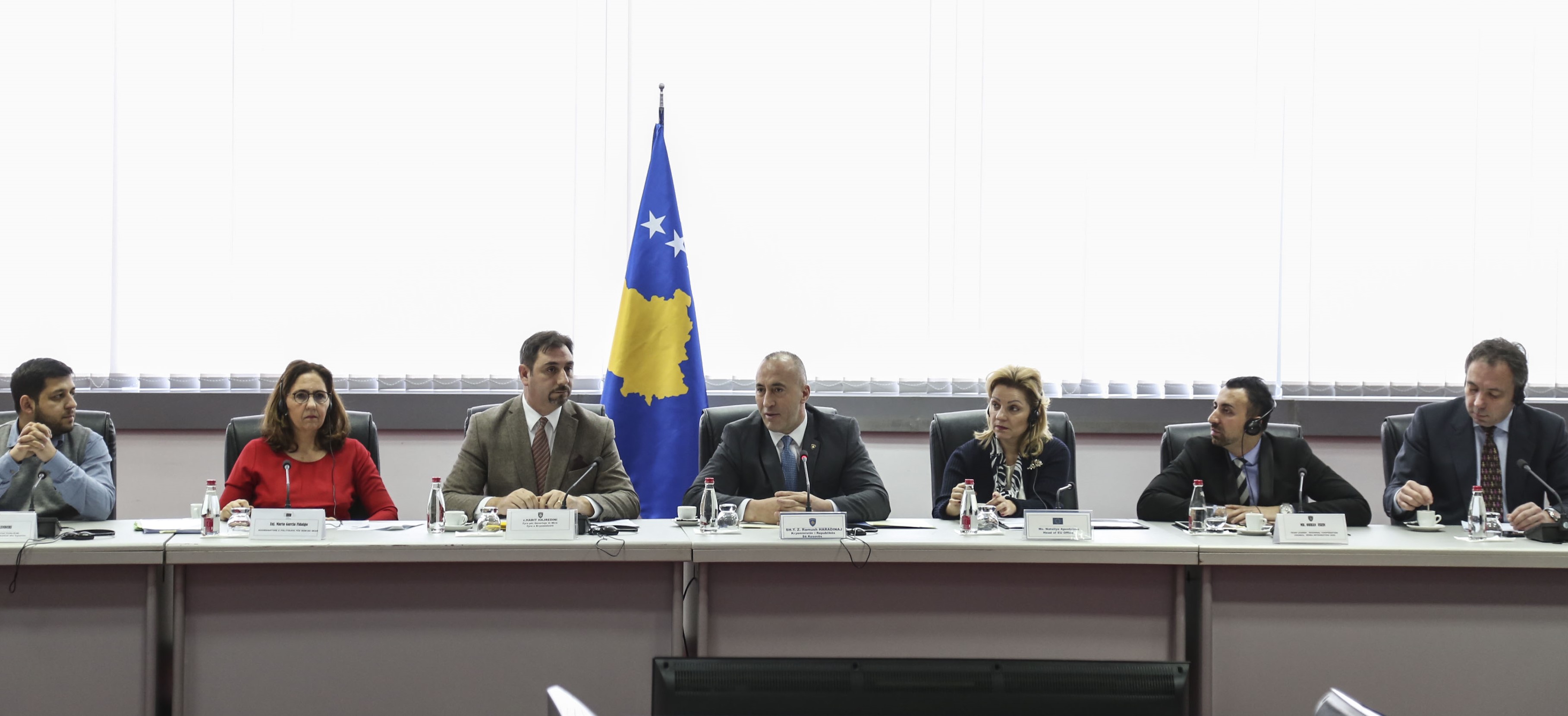 Regional Cooperation Council's Roma Integration 2020 Action Team Leader, Orhan Usein at the Roma Inclusion Seminar in Prishtina (Photo: Office of the Prime Minister of Kosovo*)