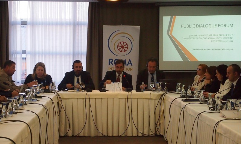 Roma Integration 2020, Public Dialogue Forum, Prishtina, 17 October 2017 (Photo: RI2020/Rada Krstanovic)