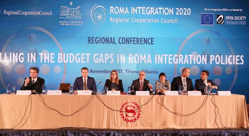 Regional Conference on Filling in the Budget Gaps in Roma Integration Policies, Tirana, Albania, 10 November 2017 (Photo: RCC)
