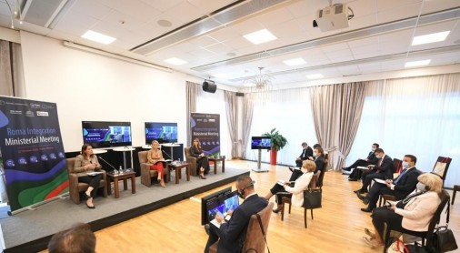 Ministerial meeting on Roma Integration, in Tirana on 27 October 2020 (Photo: RCC/Armand Habazaj) 