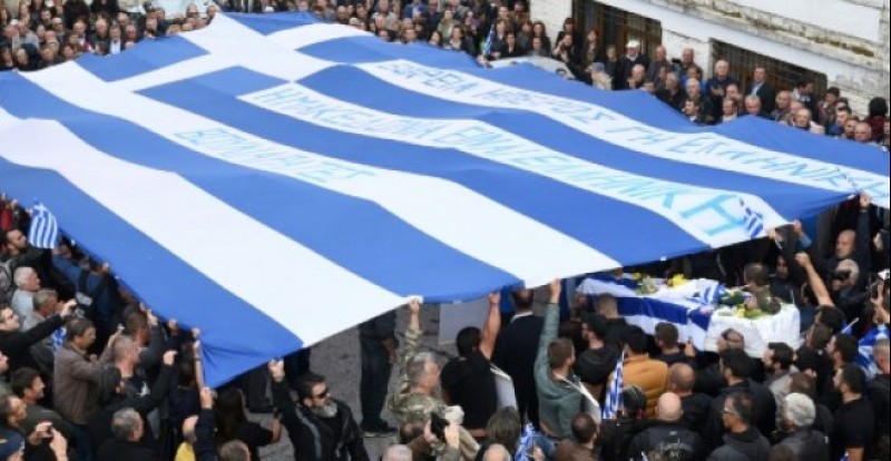 Photo: AFP/File | Hundreds of people, many from Greece, attended the funeral of Konstantinos Katsifas, an ethnic Greek killed during a shootout with Albanian police 