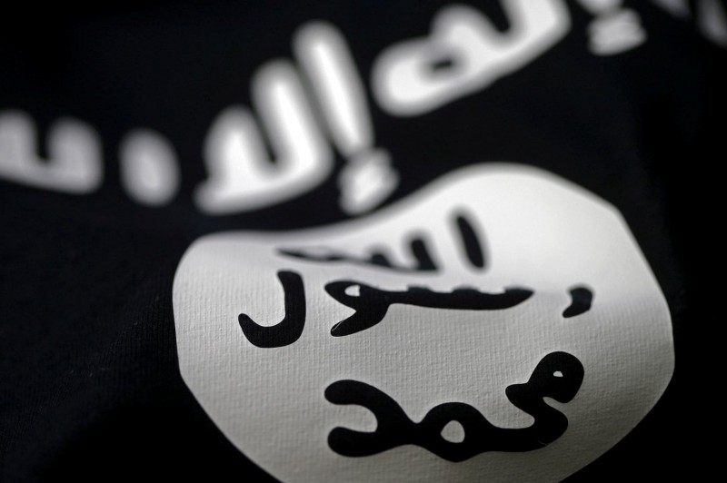 A photo illustration of an Islamic State flag. (Dado Ruvic/Reuters)