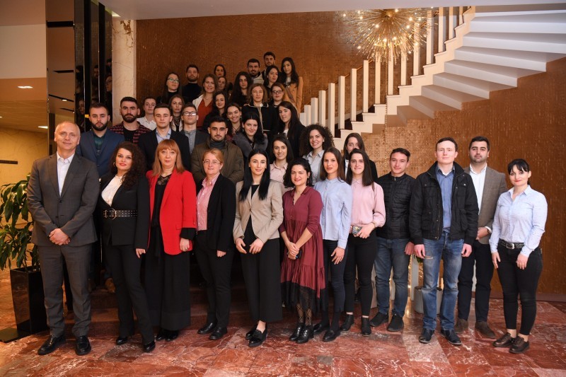 Participants of the Community Dialogue with Youth at Risk held in Tirana on 5 March 2020 (Photo: RCC/Armand Abazaj) 