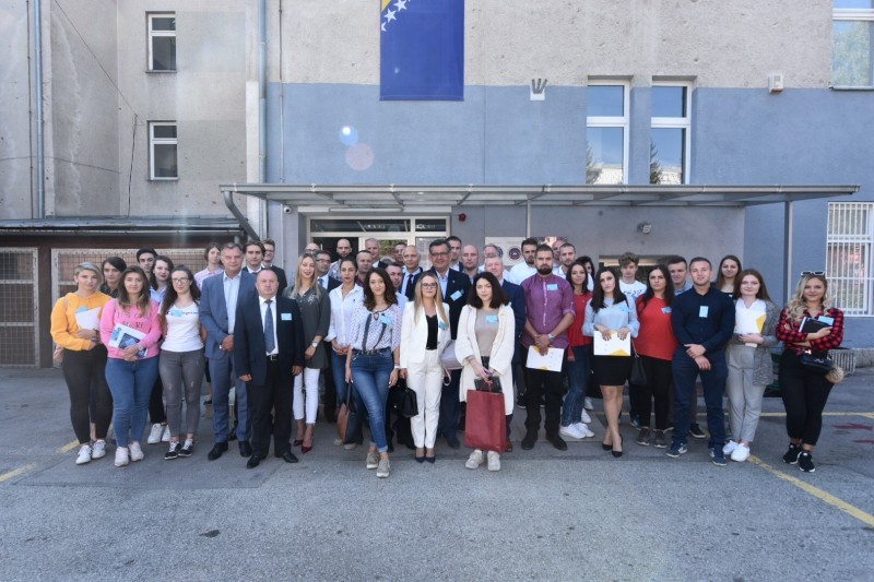 Students from various Bosnia and Herzegovina's universities gather at RCC-organised Workshop, to discuss the early signs of radicalisation in their local communities, in Sarajevo on 18 September 2018. (Photo: RCC/Haris Calkic) 