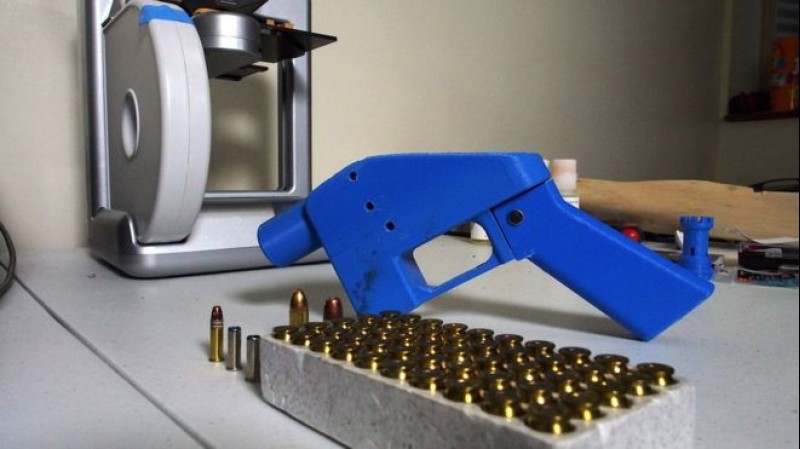 One version of a 3D printed gun. Photo: AFP-GETTY Images