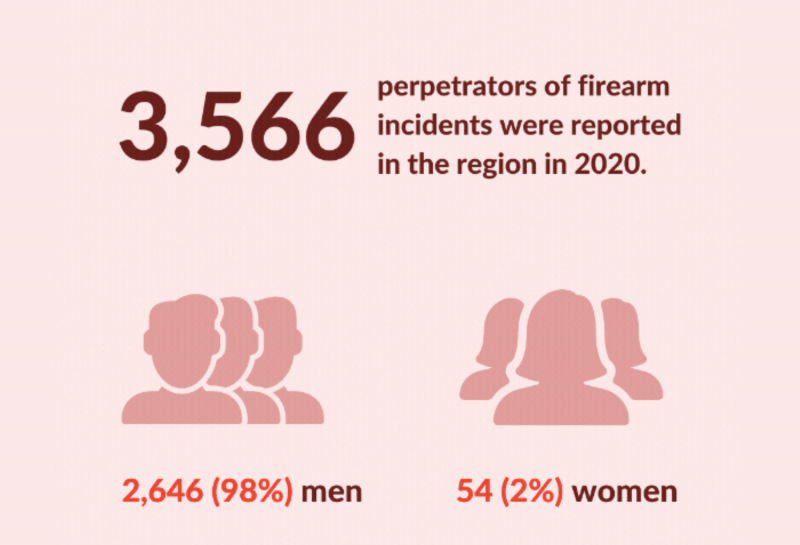  Photo: Armed Violence Monitor – Perpetrators of Firearm Incidents in South East Europe in 2020 