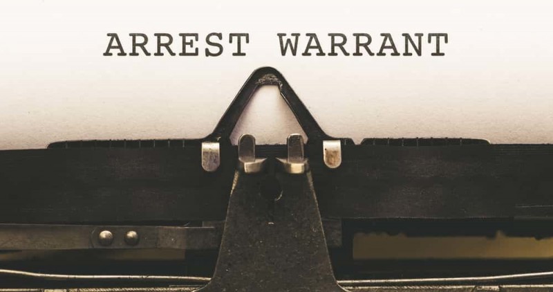 Illustration: Warrant for arrest