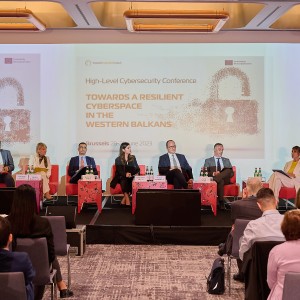 High-level conference on cybersecurity in the Western Balkans, in Brussels on 29 June 2023 (Photo: RCC/Jerome Hubert) 